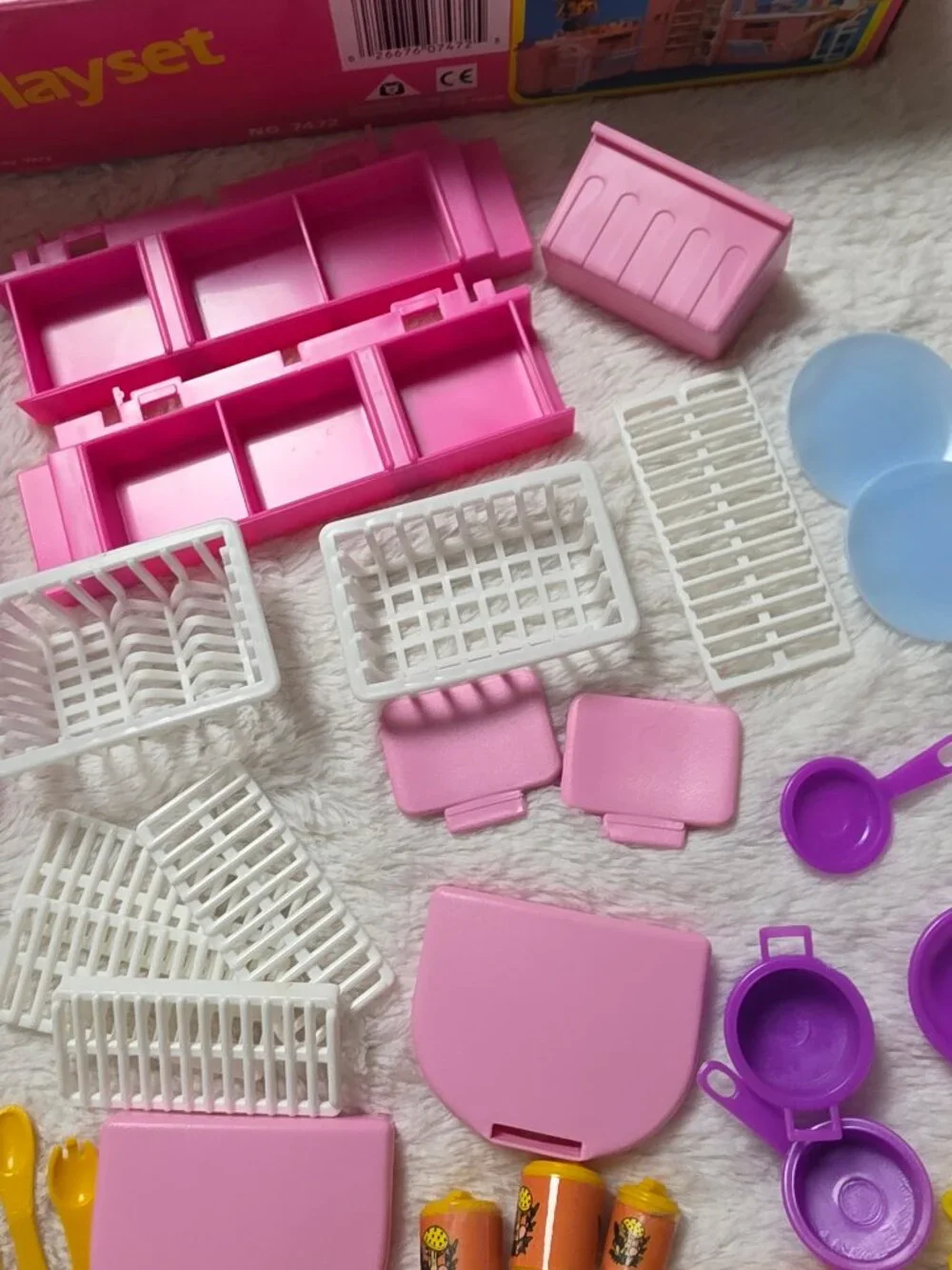 Vintage 1990 Barbie Kitchen Playset #7472 With Original Box
